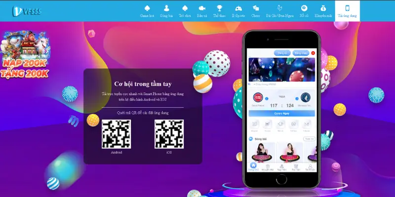 Hướng dẫn tải app VF555 điện thoại Android